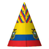 Ecuador Flag Feesthoedjes (Achterkant)