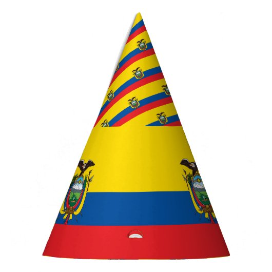 Ecuador Flag Feesthoedjes (Links)