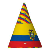 Ecuador Flag Feesthoedjes (Rechts)