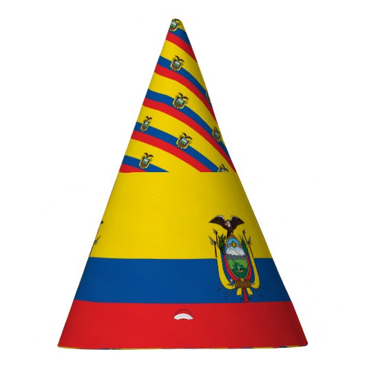 Ecuador Flag Feesthoedjes (Rechts)