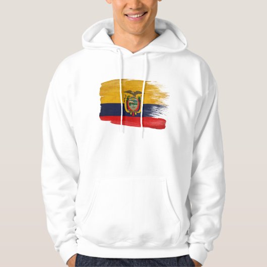 Ecuador Flag Hoodie (Voorkant)