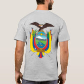 Ecuador Flag Independence Celebration T-shirt (Achterkant)