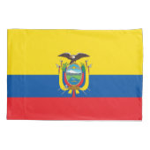 Ecuador Flag Kussensloop (Achterkant)