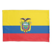 Ecuador Flag Kussensloop (Voorkant)