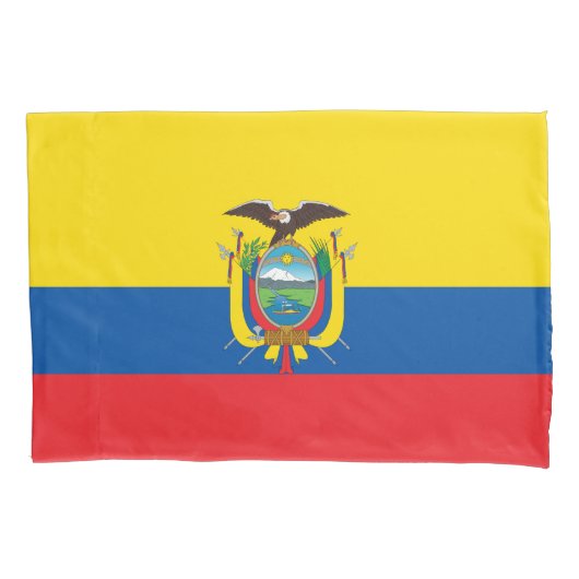 Ecuador Flag Kussensloop (Voorkant)