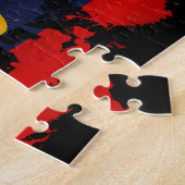 Ecuador Flag Legpuzzel (Zijkant)