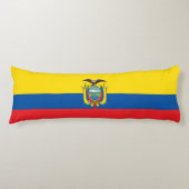 Ecuador Flag Lichaamskussen (Voorkant)