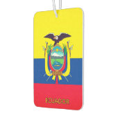 Ecuador Flag Luchtverfrisser (Links)