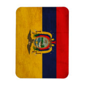 Ecuador Flag Magneet (Verticaal)