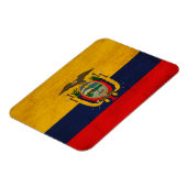 Ecuador Flag Magneet (Linkerzijde)