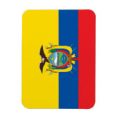Ecuador Flag Magneet (Verticaal)