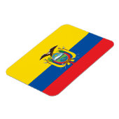 Ecuador Flag Magneet (Linkerzijde)