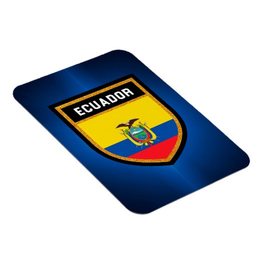 Ecuador Flag Magneet (Rechterzijde)
