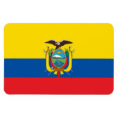 Ecuador Flag Magneet (Horizontaal)