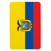 Ecuador Flag Magneet (Verticaal)