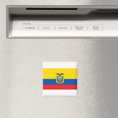 Ecuador Flag Magneet (Insitu (Vaatwasser))