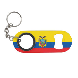 Ecuador Flag Mini Flessenopener