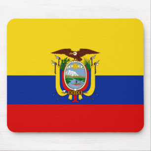Ecuador Flag Mousepad Muismat