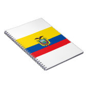 Ecuador Flag Notitieboek (Rechterzijde)