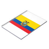 Ecuador Flag Notitieboek (Linkerzijde)