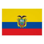 Ecuador Flag Perfect Poster (Voorkant)