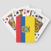Ecuador Flag Pokerkaarten (Achterkant)