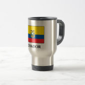 Ecuador Flag Reisbeker (Voorkant rechts)
