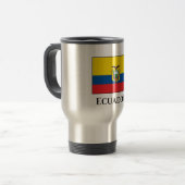 Ecuador Flag Reisbeker (Voorkant links)