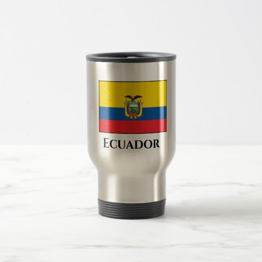 Ecuador Flag Reisbeker (Center)