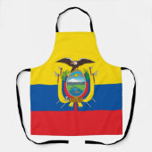 Ecuador Flag Schort (Voorkant)