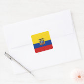 Ecuador Flag Sticker (Envelop)