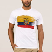 Ecuador Flag T-Shirt (Voorkant)