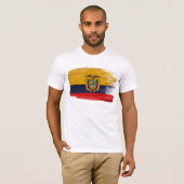 Ecuador Flag T-Shirt (Voorkant volledig)