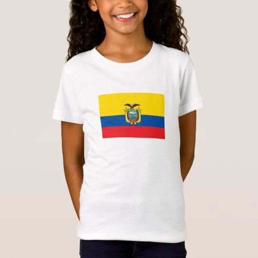 Ecuador Flag T-shirt (Voorkant)