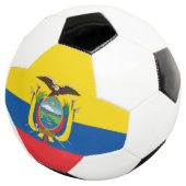Ecuador Flag Voetbal (Drie kwart)