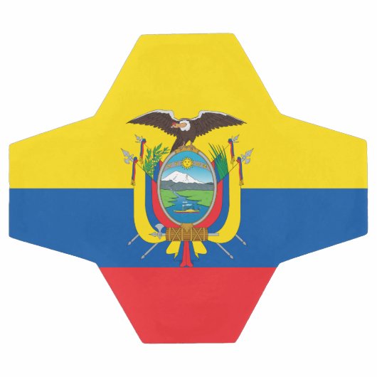 Ecuador Flag Voetbal (Enkel)