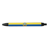 Ecuador Flag Zwarte Inkt Pen (Voorkant)
