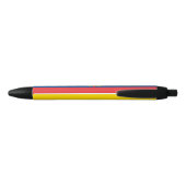 Ecuador Flag Zwarte Inkt Pen (Achterkant)