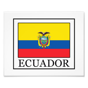 Ecuador Foto Afdruk