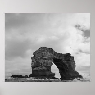 Ecuador, Galapagos, Darwin Island, Waves Poster