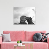 Ecuador, Galapagos-eilanden, Darwin-eiland, Golven Canvas Afdruk (Insitu (Woonkamer))