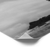 Ecuador, Galapagos-eilanden, Darwin-eiland, Golven Poster (Hoek)