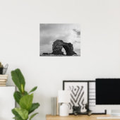 Ecuador, Galapagos-eilanden, Darwin-eiland, Golven Poster (Thuiskantoor)