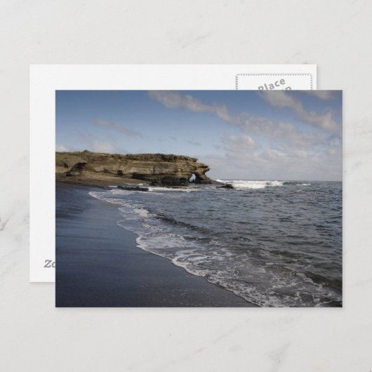 Ecuador, Galapagos, Santiago (alias James). 2 Briefkaart (Voorkant / Achterkant)