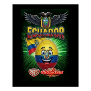 Ecuador-GBall Perfect Poster