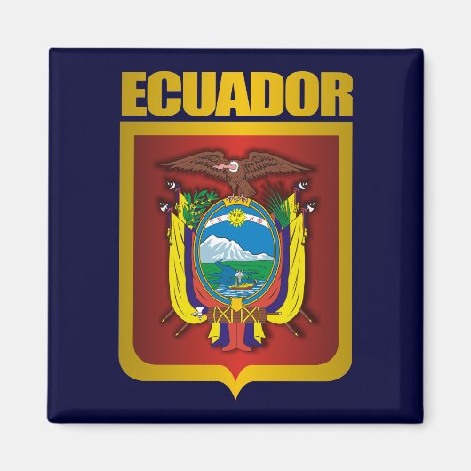 "Ecuador Gold" Magneet (Voorkant)