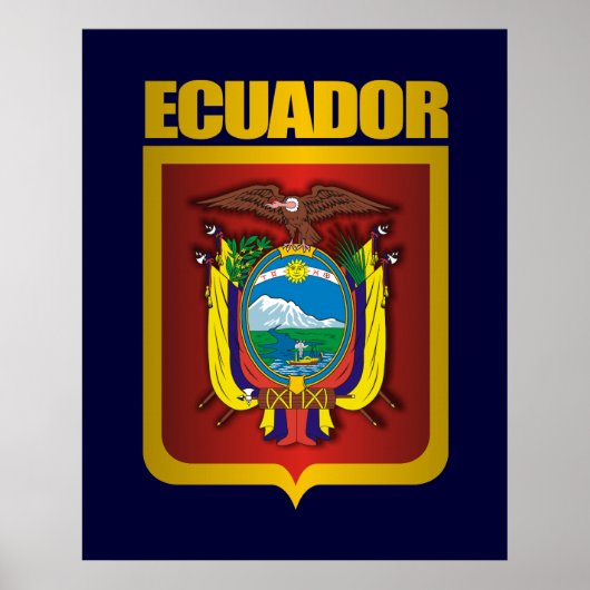 "Ecuador Gold" Poster (Voorkant)