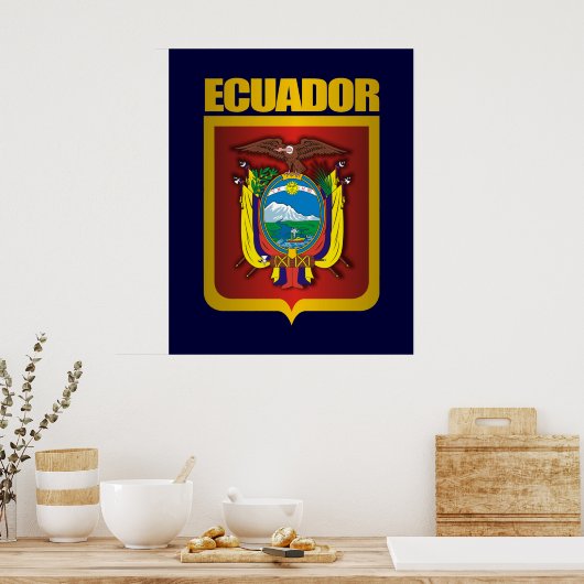 "Ecuador Gold" Poster (Keuken)