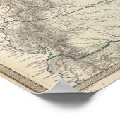 Ecuador, Granada, Venezuela, Brazilië, Guyana Poster (Hoek)