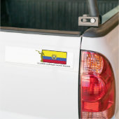 Ecuador Guayaquil North Mission CTR LDS Bumpersticker (Op Truck)